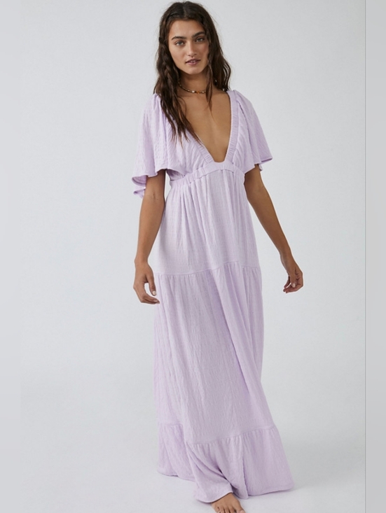 Free People Dresses & Skirts - Free People Lavender Lilac Maxi Dress